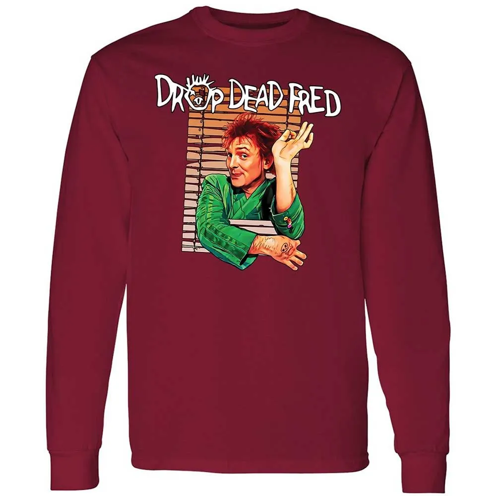 Funny Man Drop Dead Fred - Cardinal Red - 7