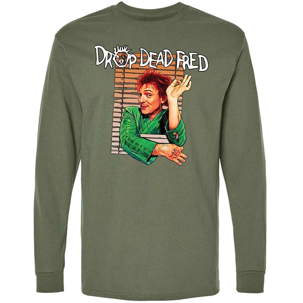 Funny Man Drop Dead Fred - Military Green - 9