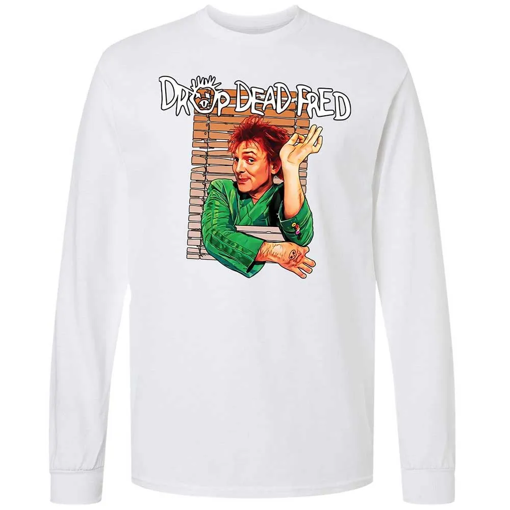 Funny Man Drop Dead Fred - White - 17