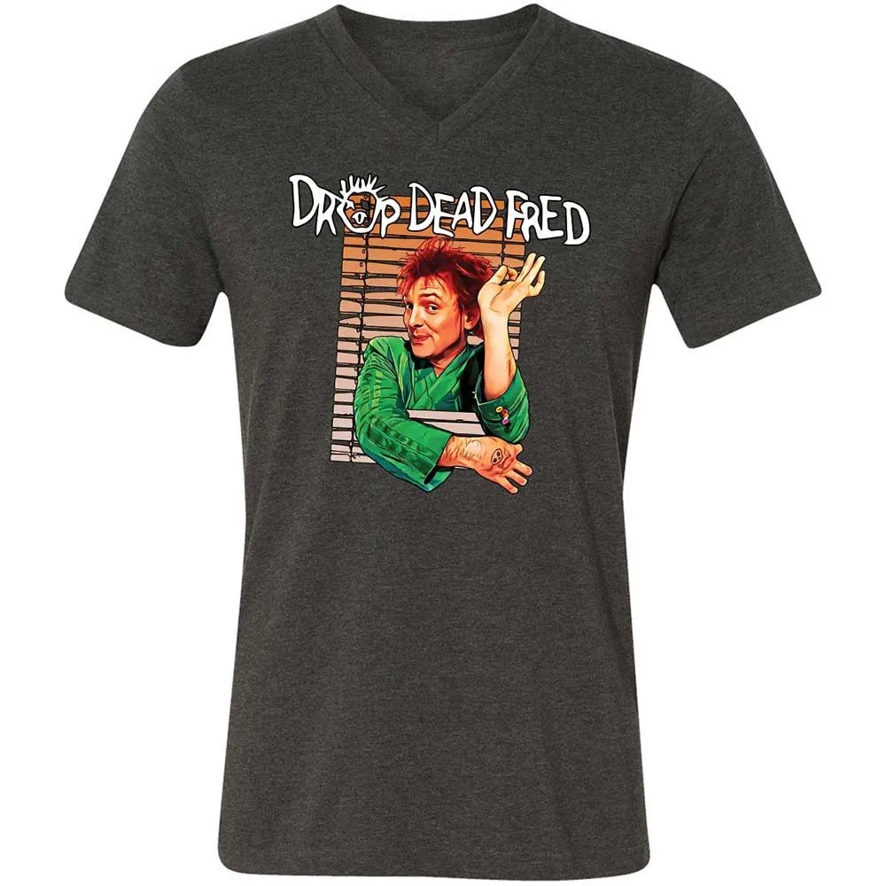 Funny Man Drop Dead Fred - Dark Grey Heather - 9