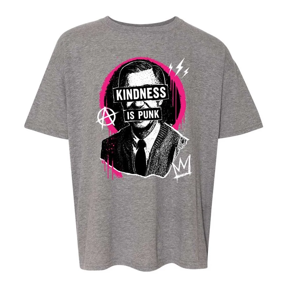 Kindness is Punk - Graphite Heather - 12