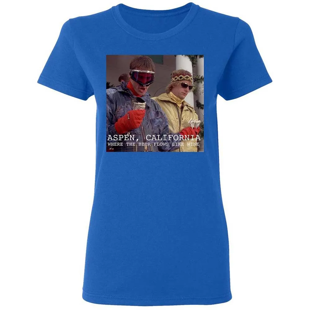 Women's T-Shirt - A6J6ZP1J - Royal - 3