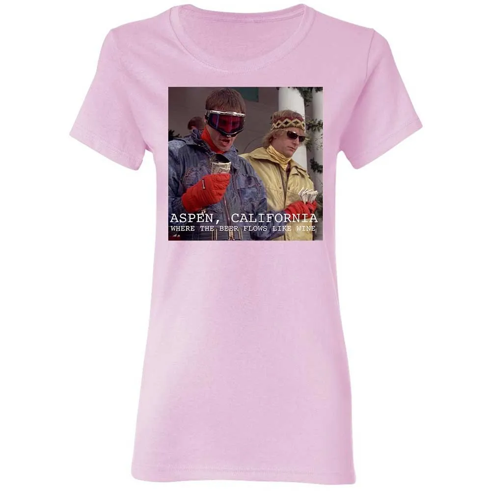 Women's T-Shirt - A6J6ZP1J - Light Pink - 8