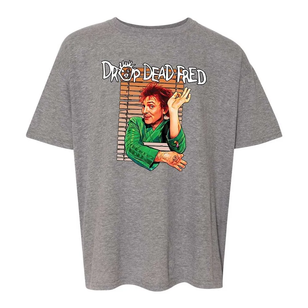 Funny Man Drop Dead Fred - Graphite Heather - 12