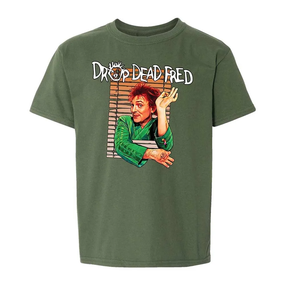 Funny Man Drop Dead Fred - Military Green - 19