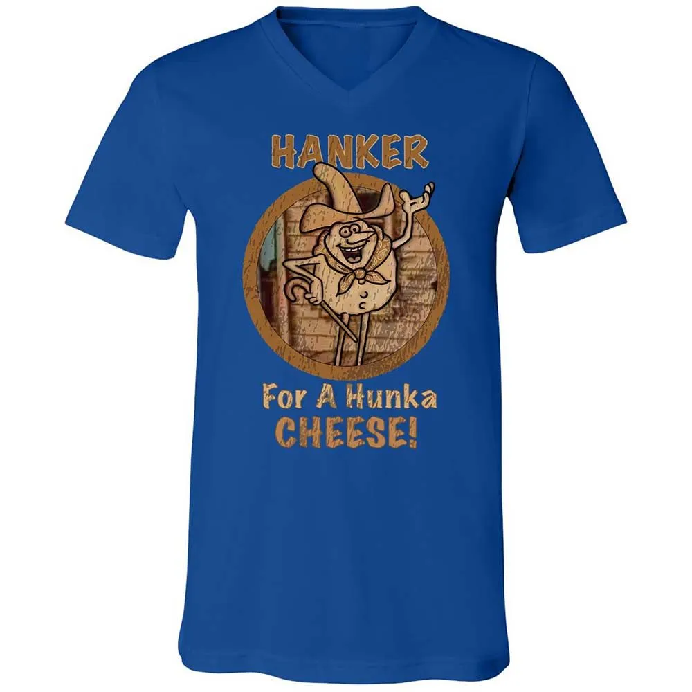 Unisex V-Neck T-Shirt - U89WFCNJ - True Royal - 4