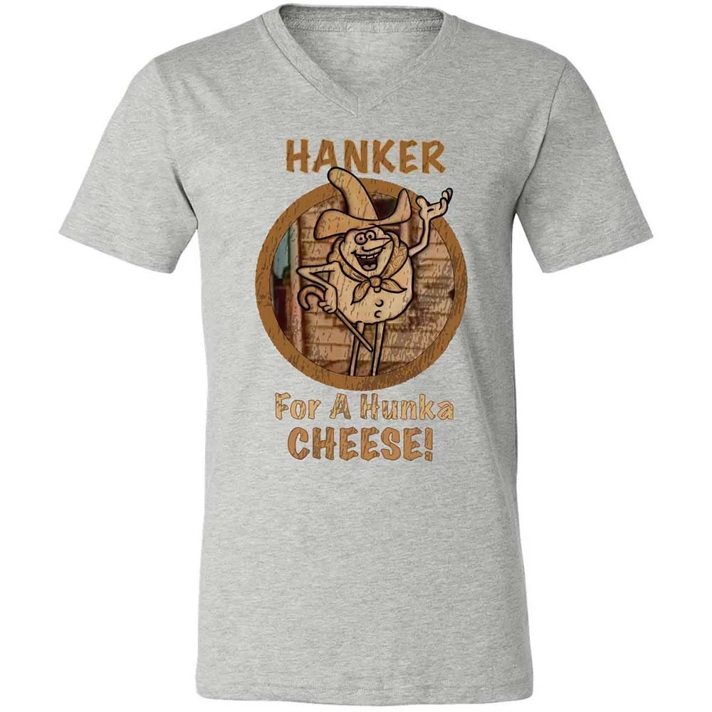 Unisex V-Neck T-Shirt - U89WFCNJ - Athletic Heather - 15