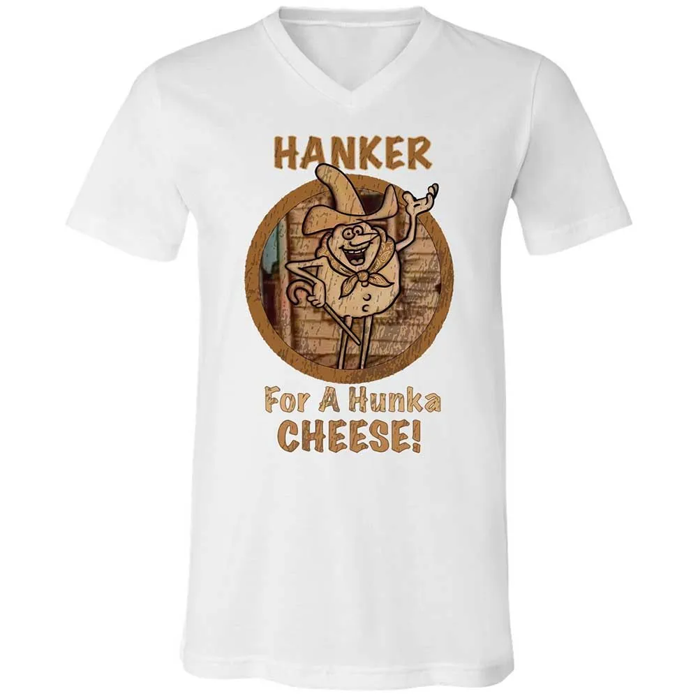 Unisex V-Neck T-Shirt - U89WFCNJ - White - 16