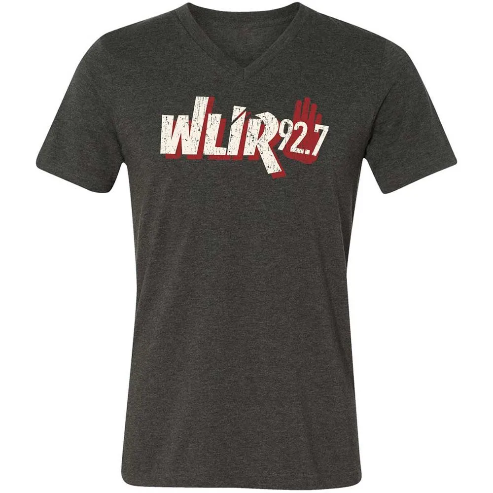 Unisex V-Neck T-Shirt - K6HW8WC5 - Dark Grey Heather - 9