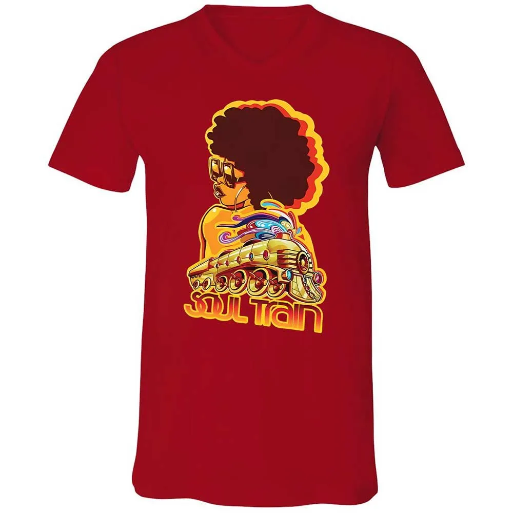 Unisex V-Neck T-Shirt - 6MHRA2ZP - Red - 6
