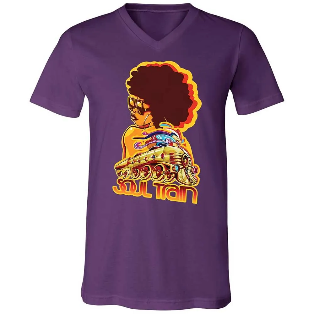 Unisex V-Neck T-Shirt - 6MHRA2ZP - Team Purple - 10