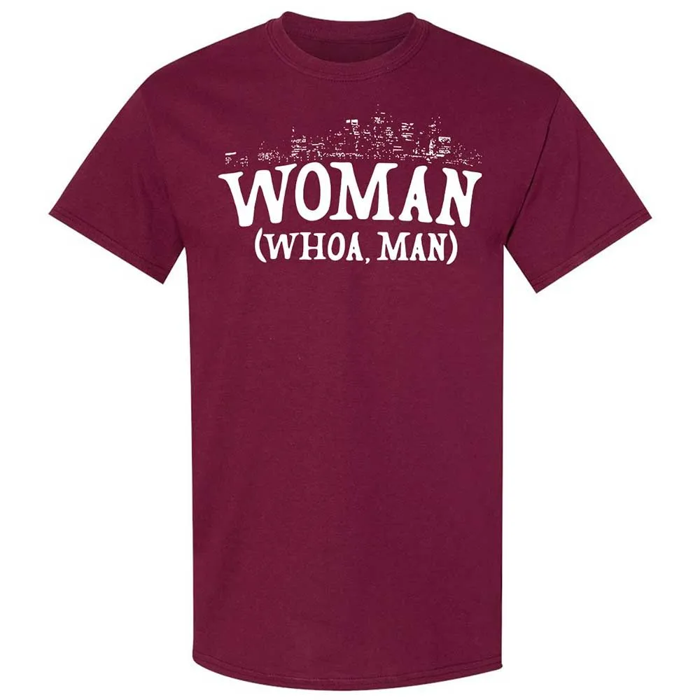 Woman - Whoa, Man - Maroon - 8