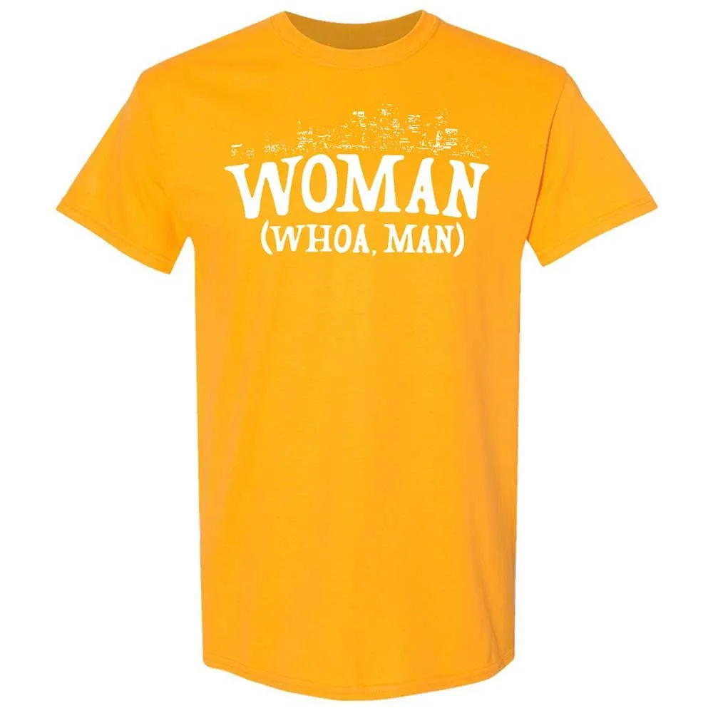 Woman - Whoa, Man - Gold - 18