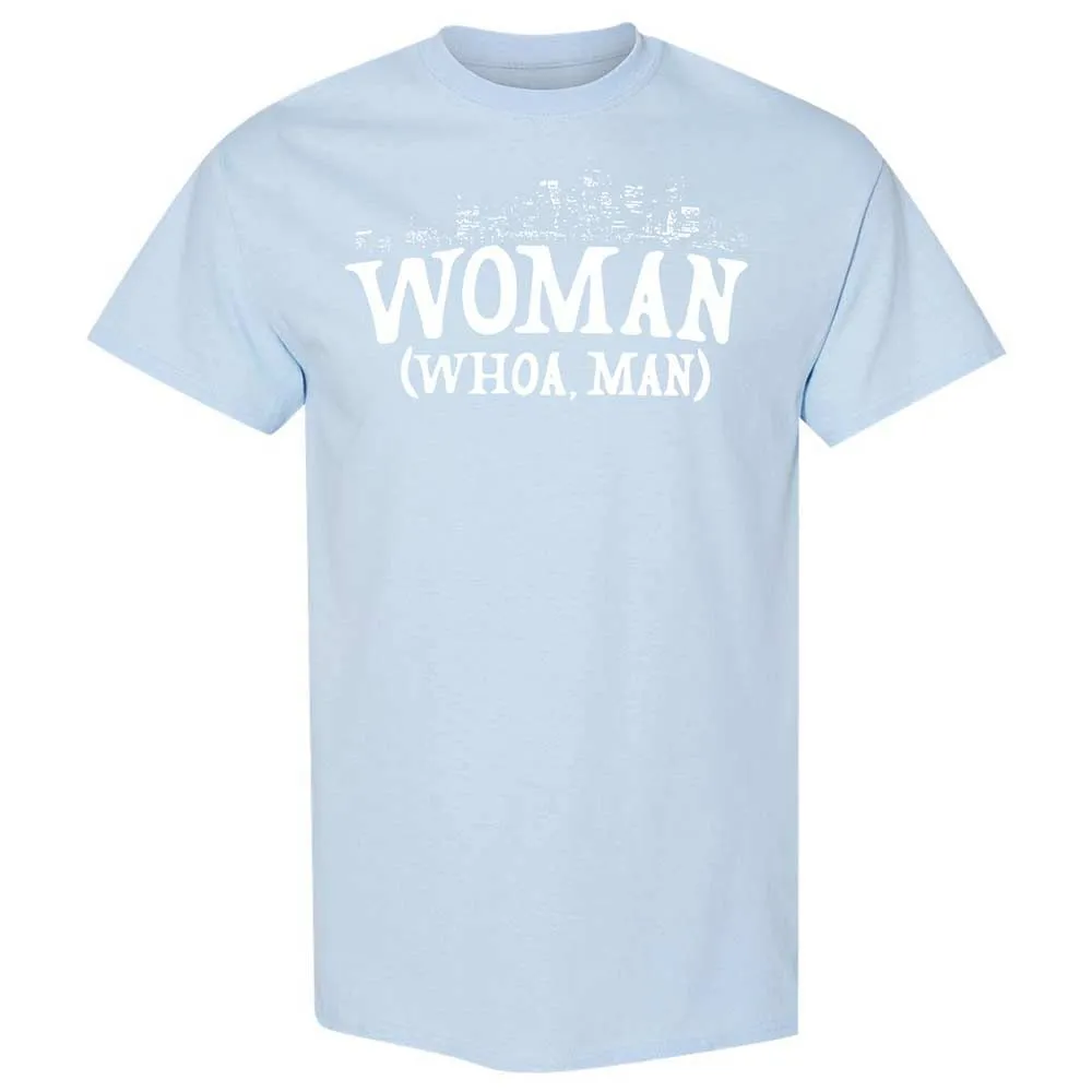 Woman - Whoa, Man - Light Blue - 20