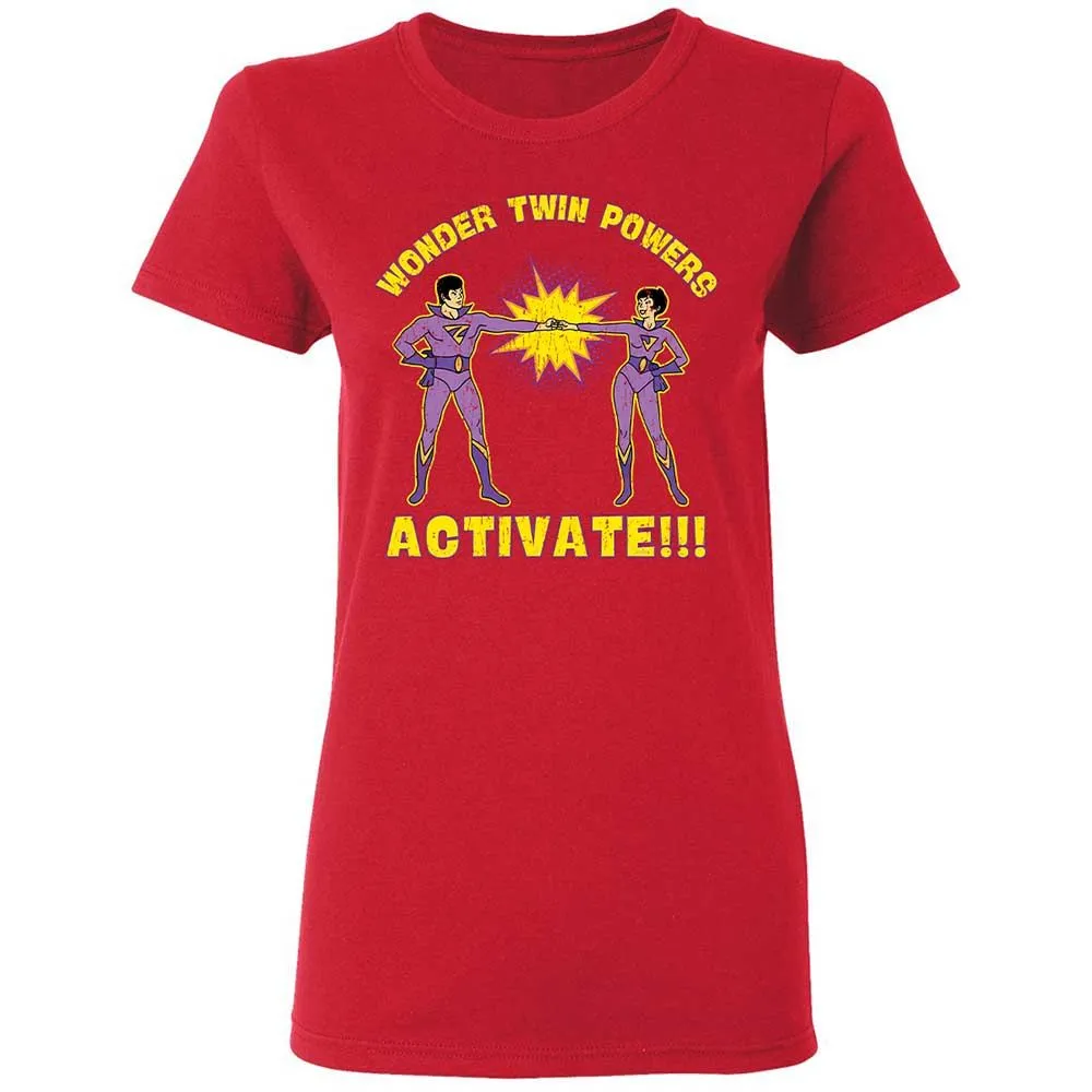 Women's T-Shirt - YQ94DCXG - Red - 9