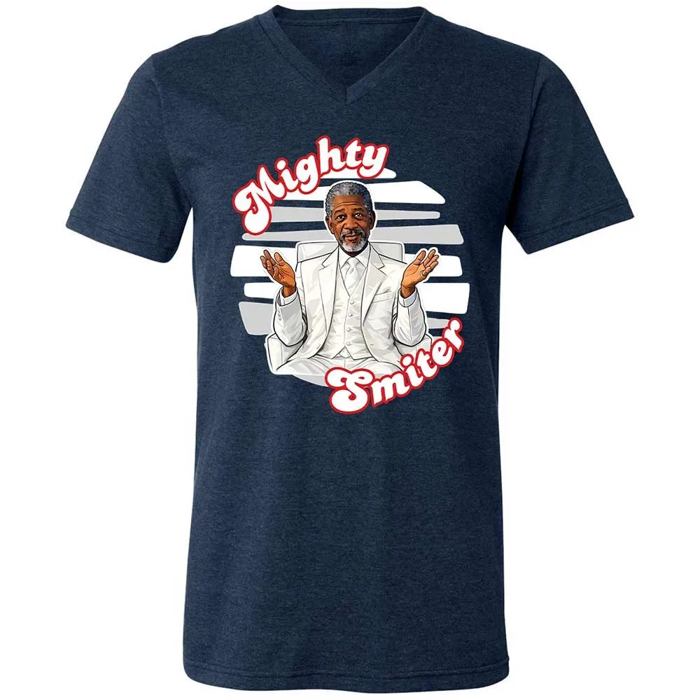 Mighty Smiter - Heather Navy - 3