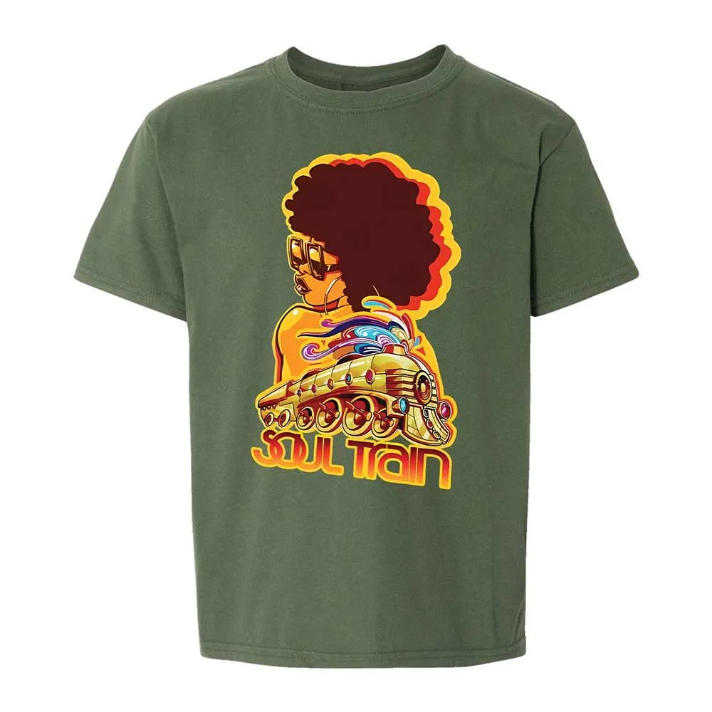Kids T-Shirt - T2NQ4XRD - Military Green - 19
