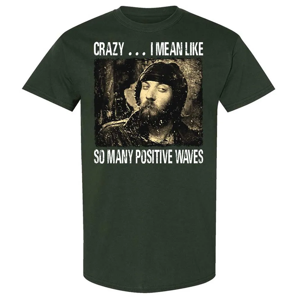 Many positive waves - Forest Green - 5