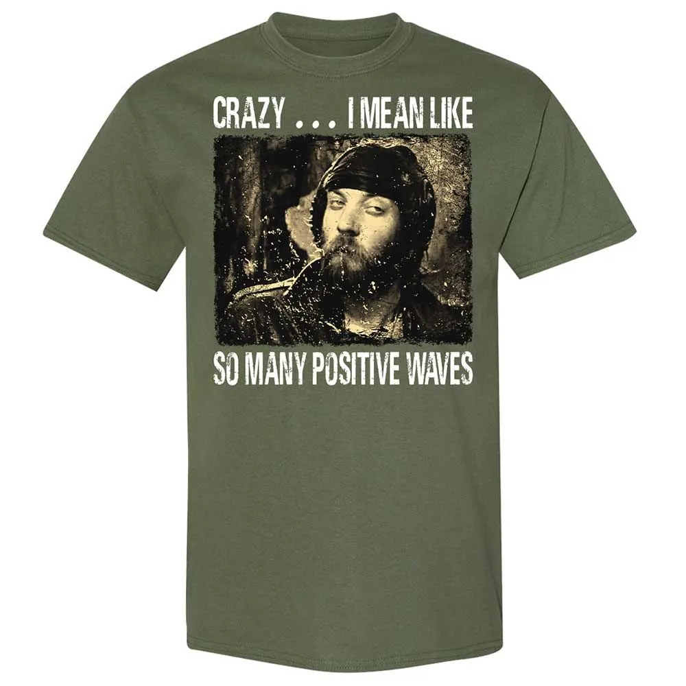 Many positive waves - Military Green - 9