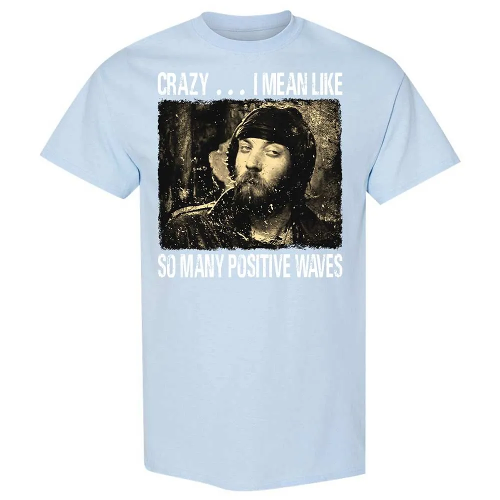 Many positive waves - Light Blue - 20