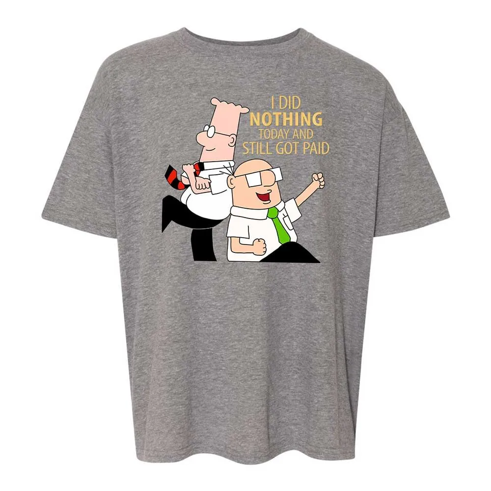 I Did Nothing and Still Got Paid - Graphite Heather - 12