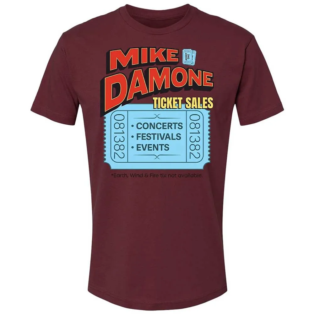 Damone Ticket Sales - Maroon - 19