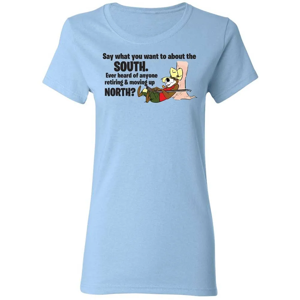 Women's T-Shirt - MZ4E9J84 - Light Blue - 6