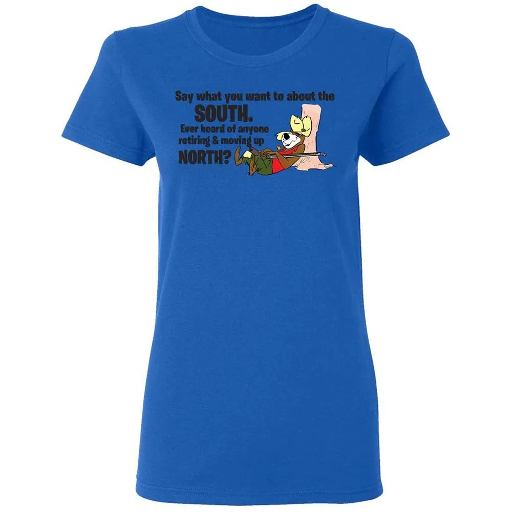 Women's T-Shirt - MZ4E9J84 - Royal - 10