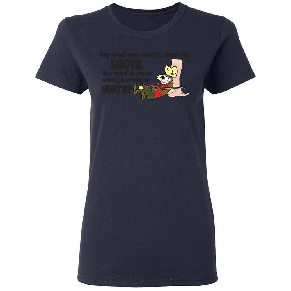 Women's T-Shirt - MZ4E9J84 - Navy - 14