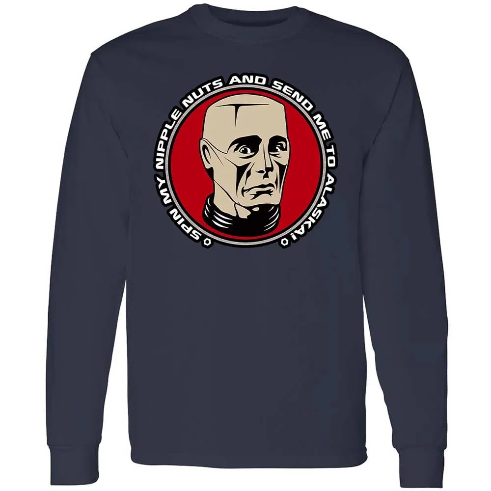 Long Sleeve T-Shirt - 1XEG5315 - Navy - 2