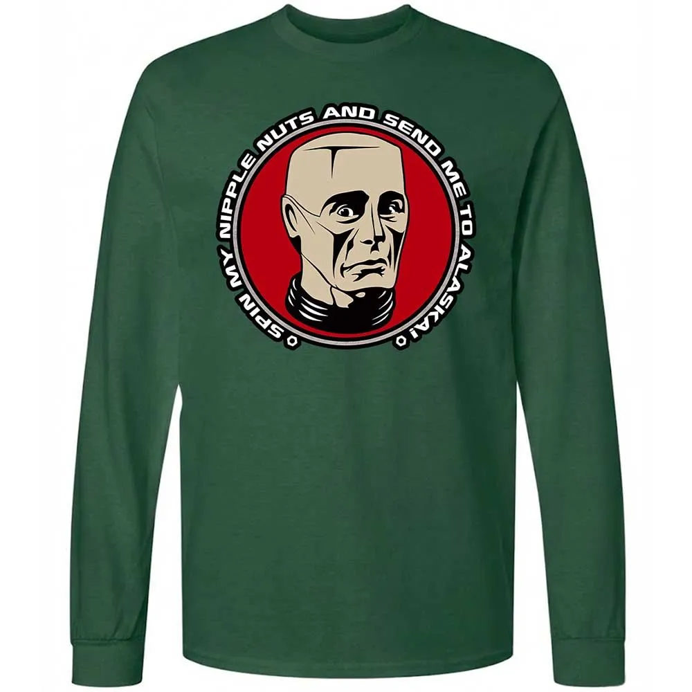 Long Sleeve T-Shirt - 1XEG5315 - Forest Green - 4