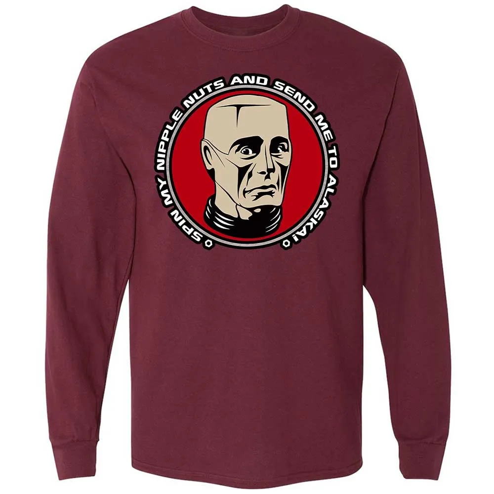 Long Sleeve T-Shirt - 1XEG5315 - Maroon - 6