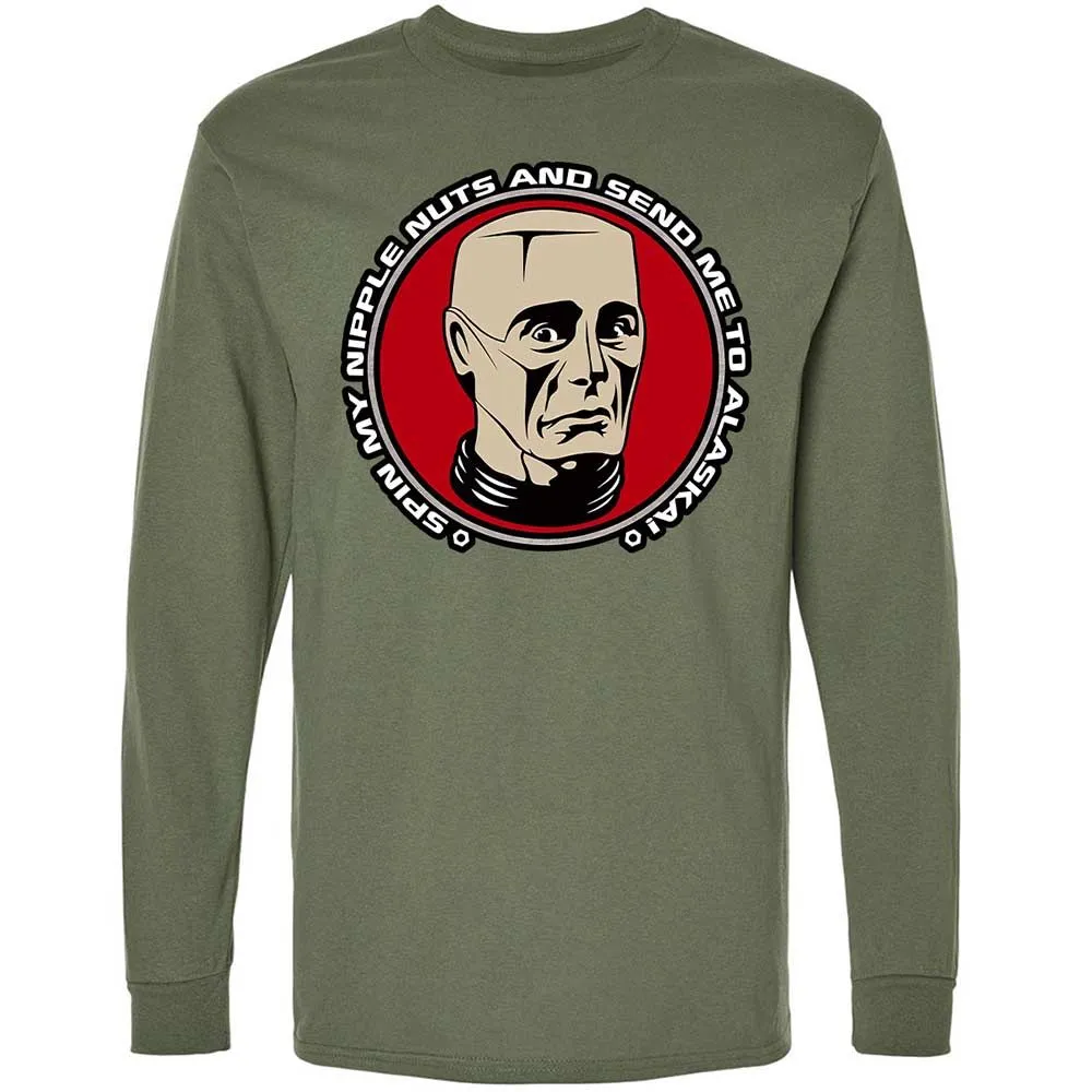 Long Sleeve T-Shirt - 1XEG5315 - Military Green - 9