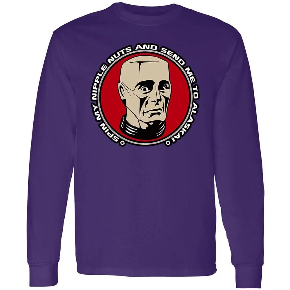 Long Sleeve T-Shirt - 1XEG5315 - Purple - 12