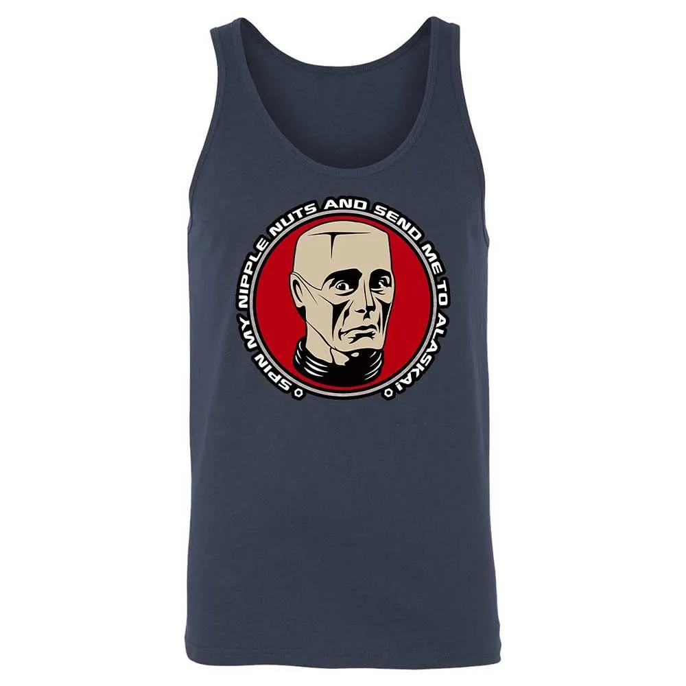 Unisex Jersey Tank - R5QPWNSF - Navy - 2