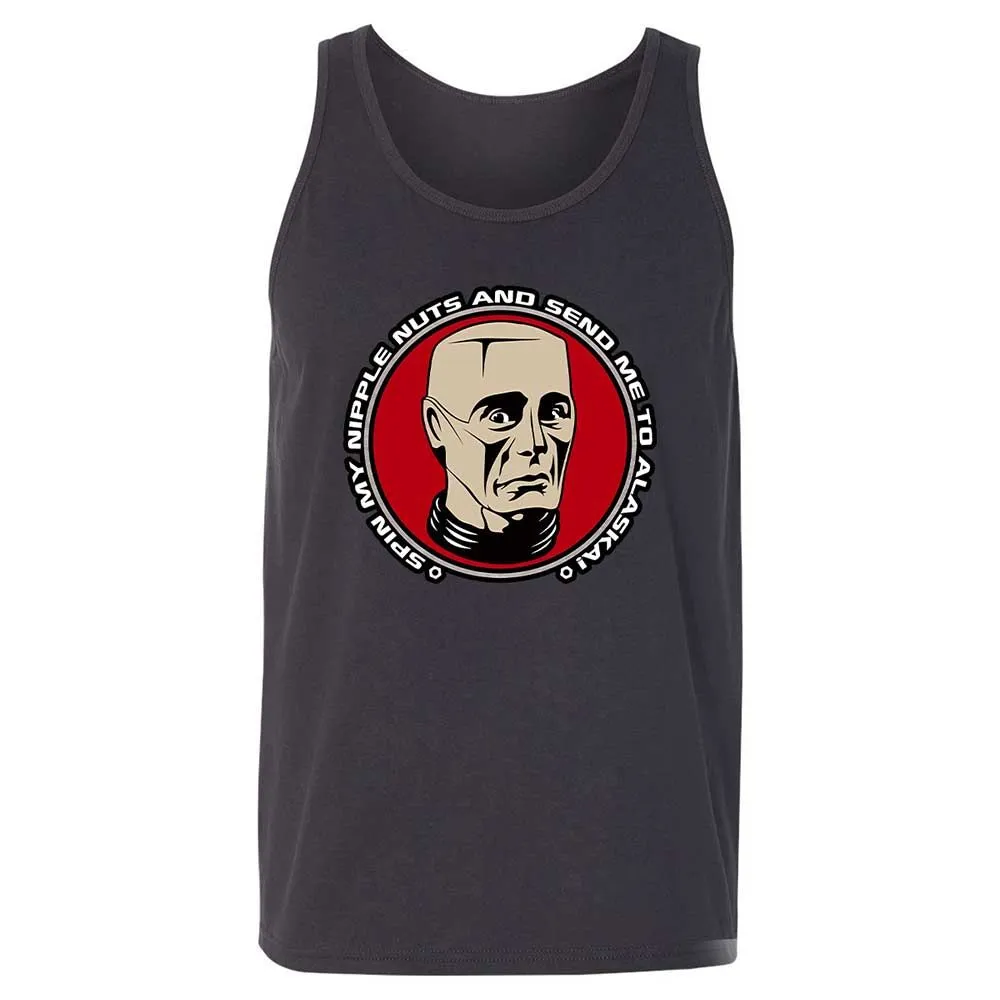 Unisex Jersey Tank - R5QPWNSF - Dark Grey - 4