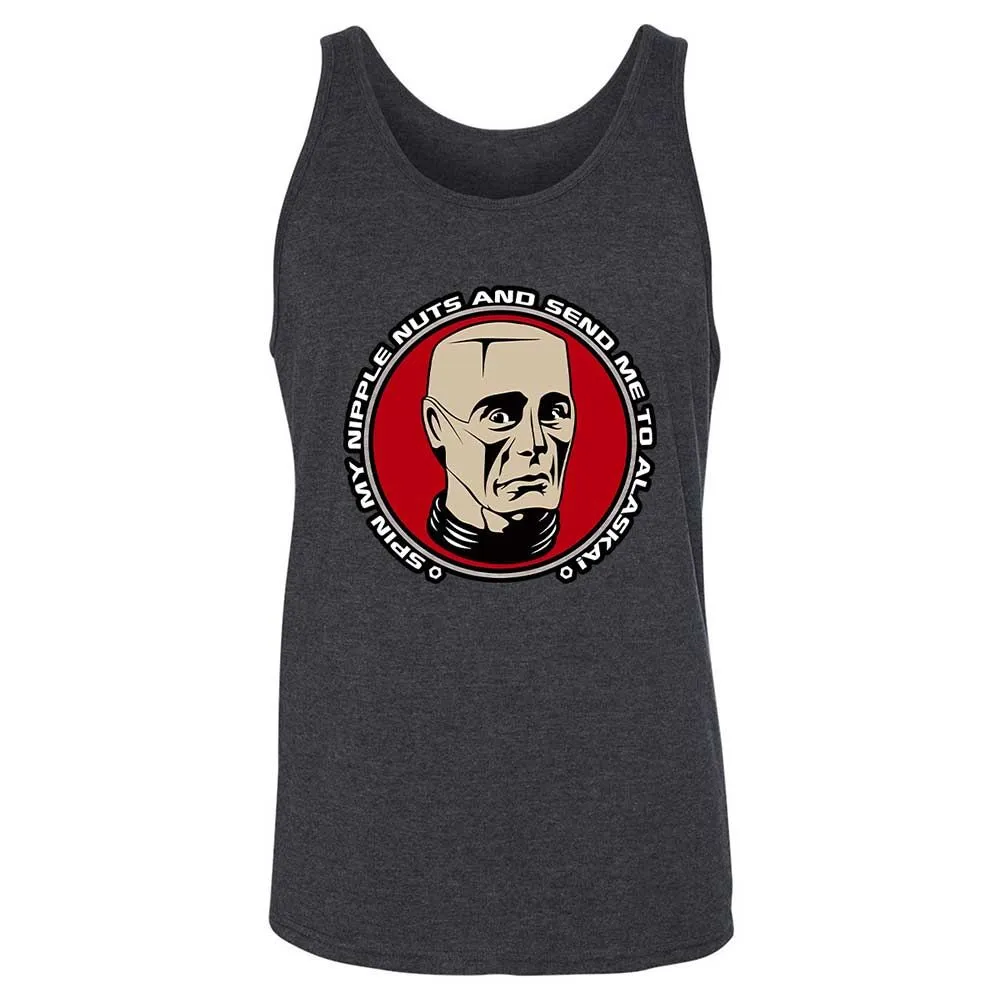 Unisex Jersey Tank - R5QPWNSF - Dark Grey Heather - 5