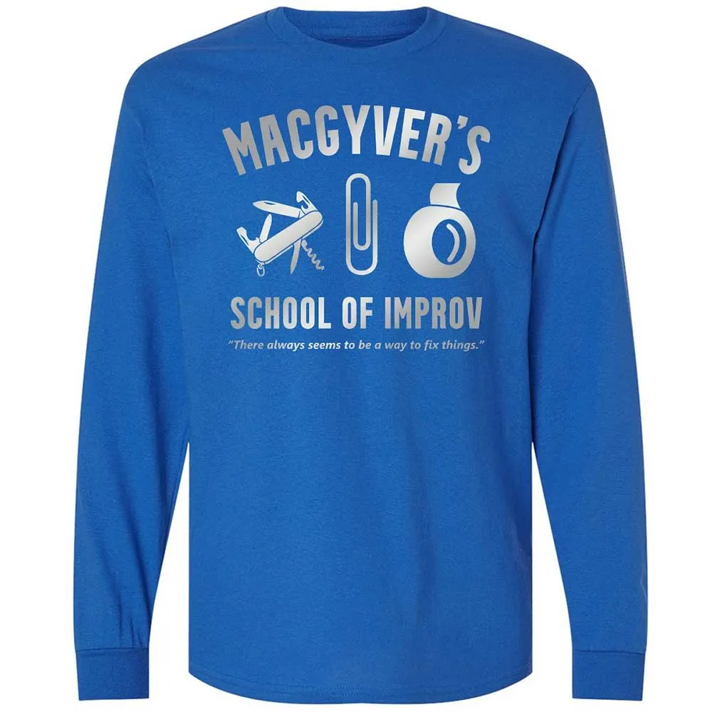 Long Sleeve T-Shirt - J7VD8LR4 - Royal - 3
