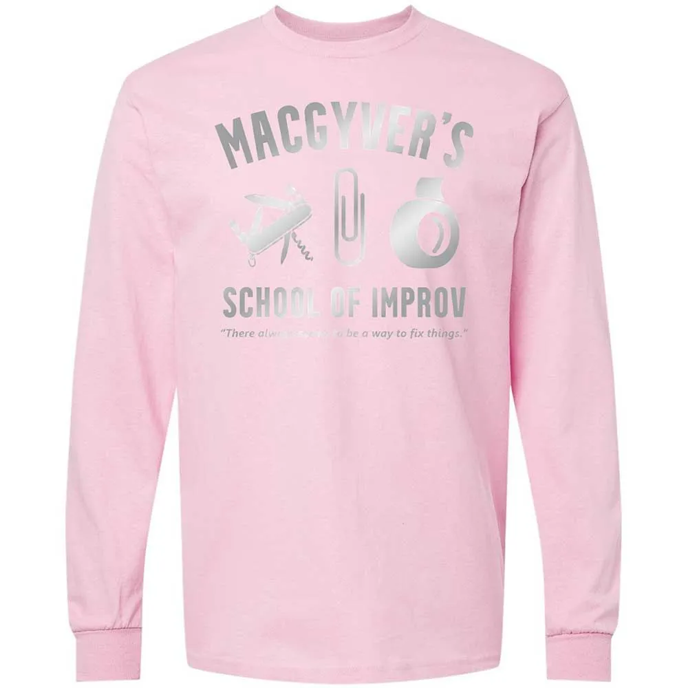 Long Sleeve T-Shirt - J7VD8LR4 - Light Pink - 16