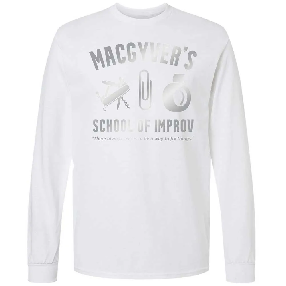 Long Sleeve T-Shirt - J7VD8LR4 - White - 17