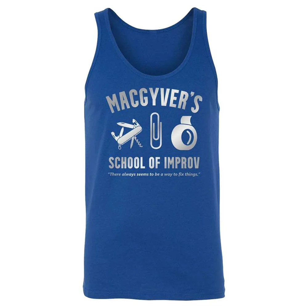 Unisex Jersey Tank - YFXC91HX - True Royal - 3