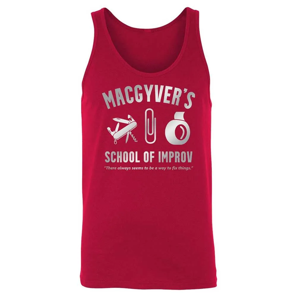 Unisex Jersey Tank - YFXC91HX - Red - 6