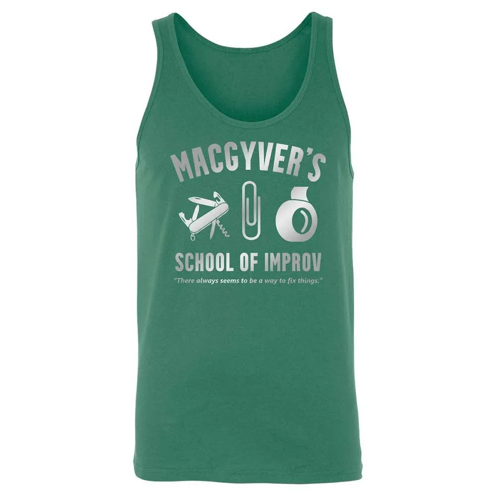 Unisex Jersey Tank - YFXC91HX - Kelly - 7