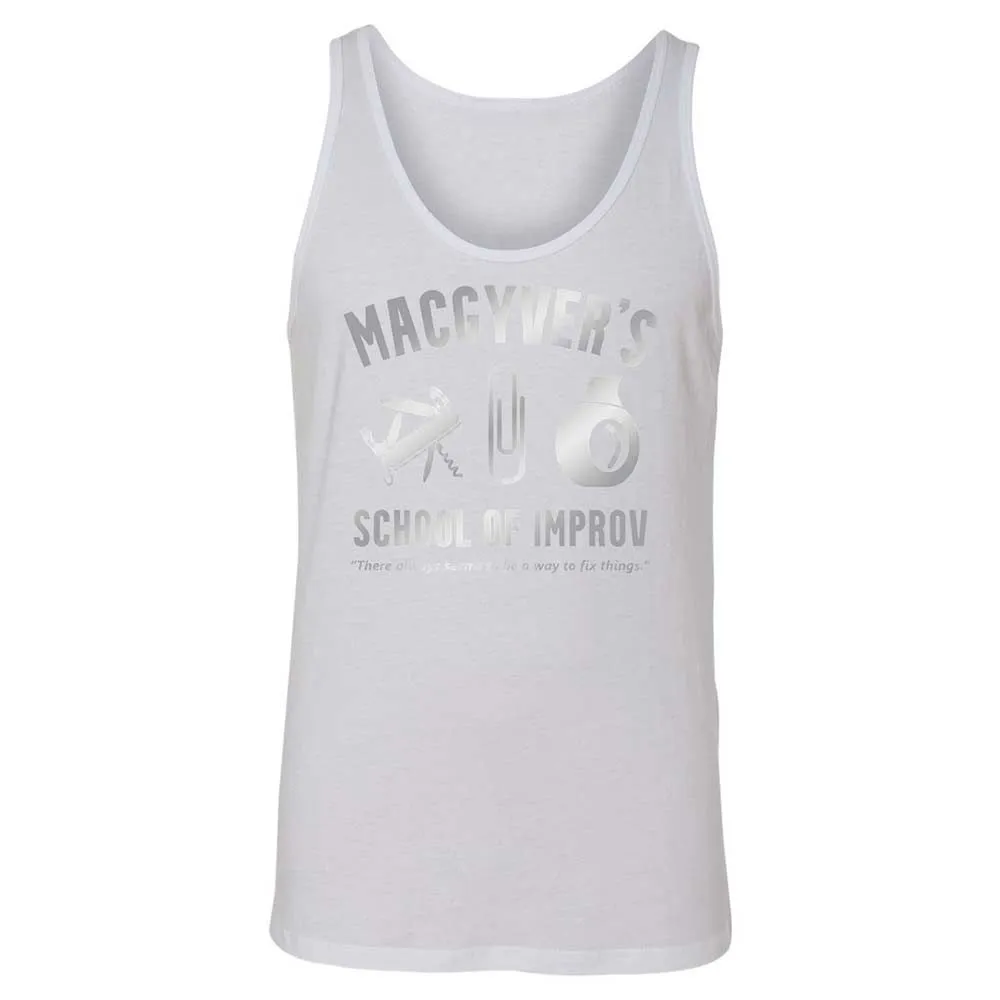 Unisex Jersey Tank - YFXC91HX - White - 9