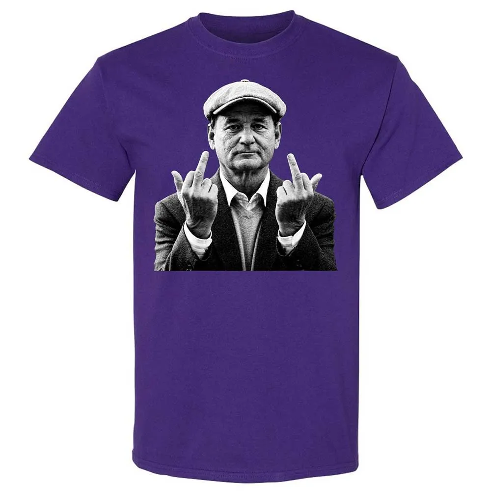 Bill Murray Middle Finger - Purple - 12