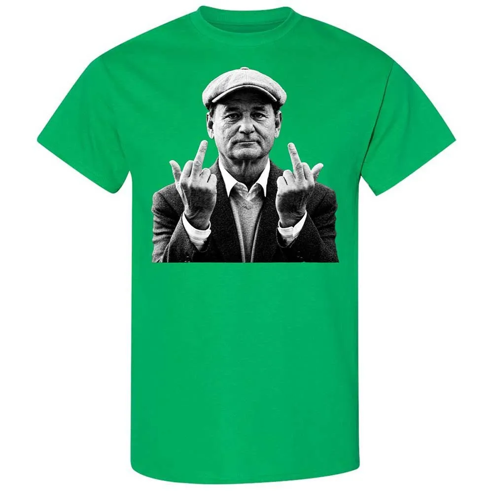 Bill Murray Middle Finger - Irish Green - 13