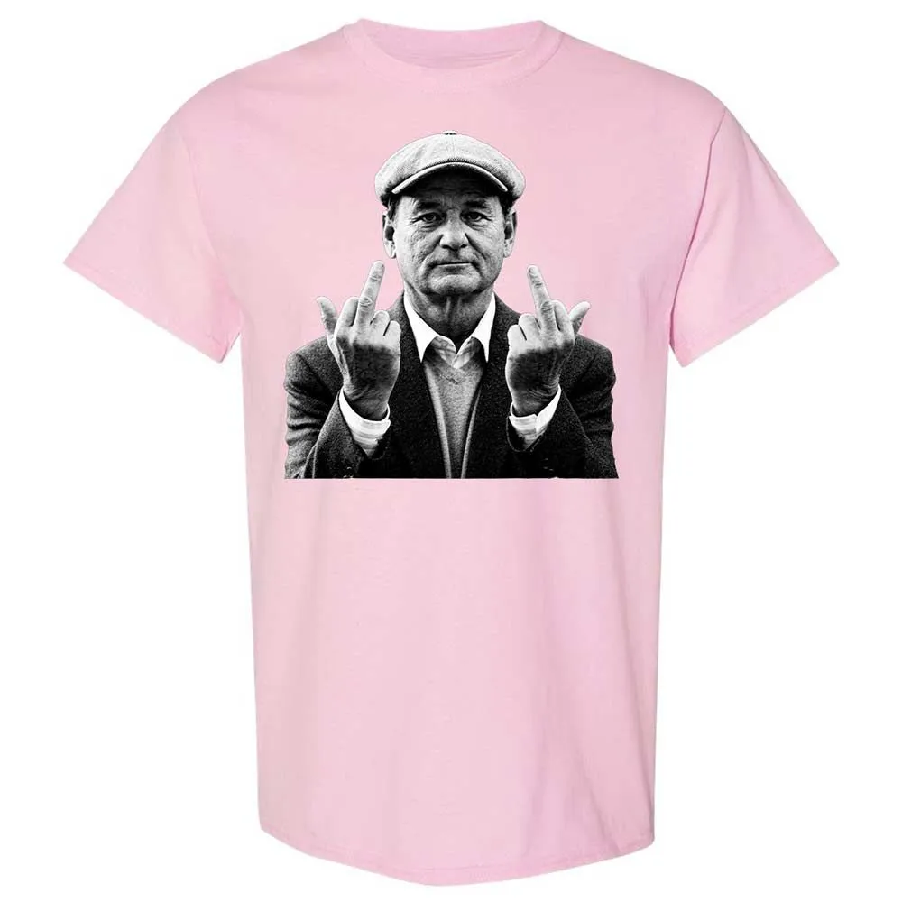 Bill Murray Middle Finger - Light Pink - 14