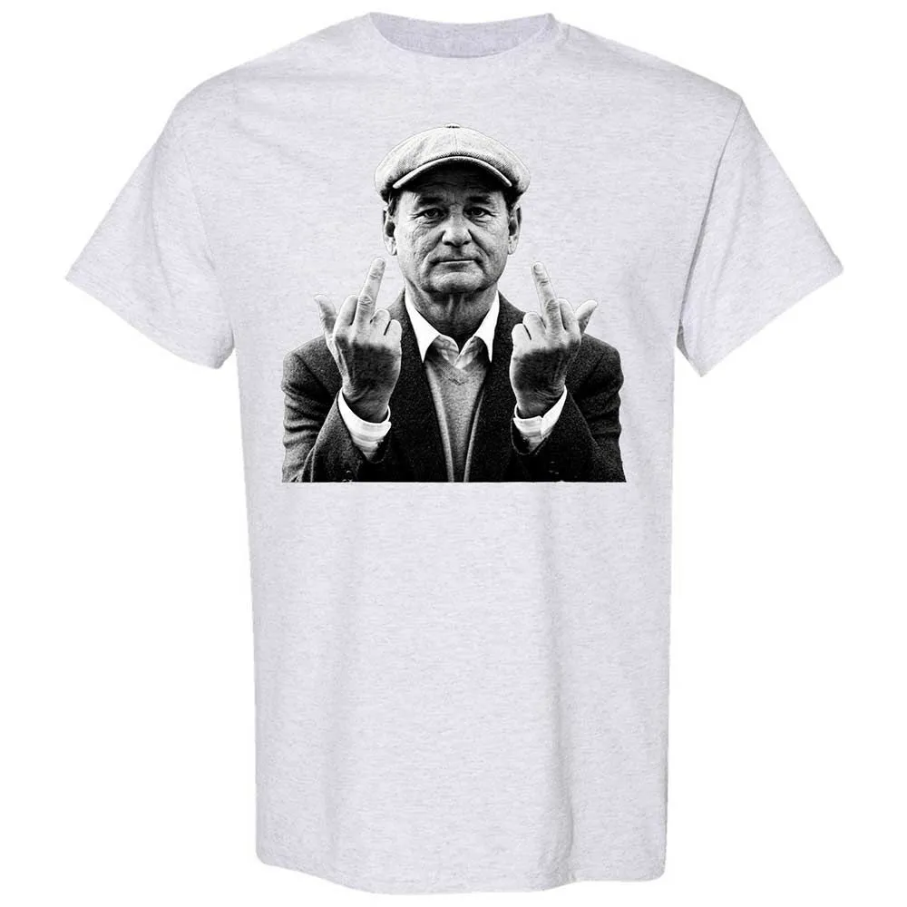 Bill Murray Middle Finger - Ash - 15