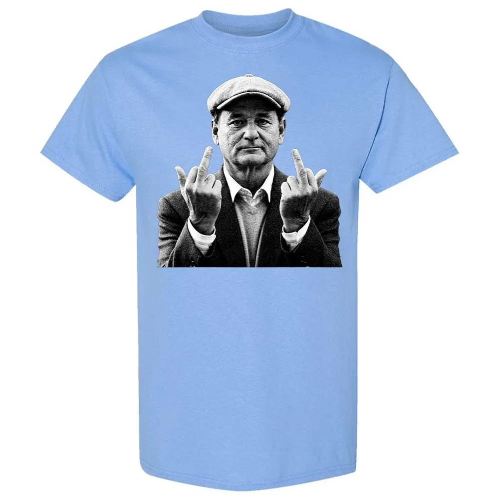 Bill Murray Middle Finger - Carolina Blue - 19