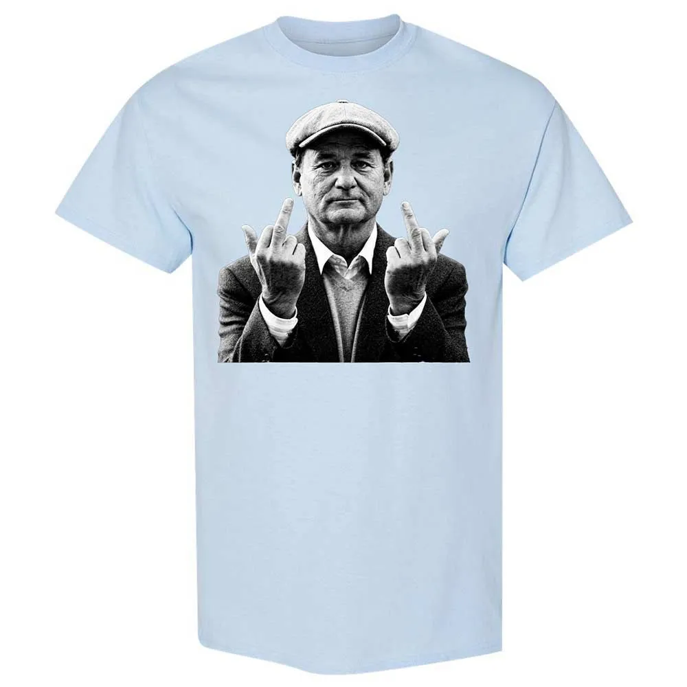 Bill Murray Middle Finger - Light Blue - 20